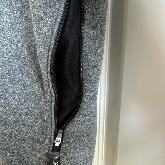 Ralph Lauren Polo Sport Men's Gray Zip-Up Polar Fleece - Picture 3 of 4